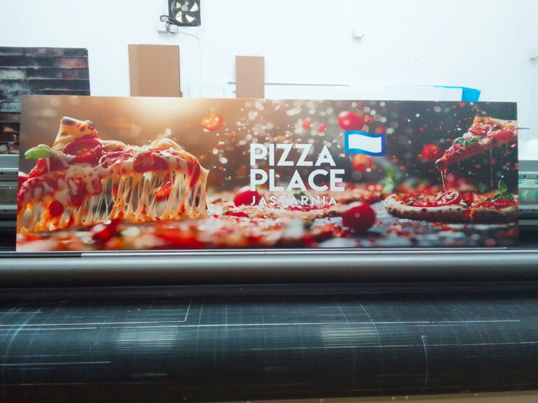 Szyld reklamowy - Reklama Pizza Place