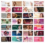 Baner dla branży beauty – fryzjer, kosmetyczka, makijaż