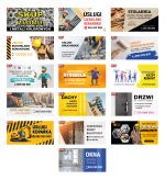 Baner Reklamowy Budownictwo - możliwe warianty 1