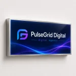 Podświetlany kaseton LED z profilem aluminiowym dla agencji digital