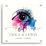 Tablice reklamowe Plexi mleczna - 20x30cm