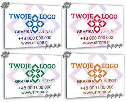 Tablica reklamowa Dibond z nadrukiem UV