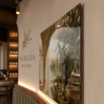 Obrazy na szkle z indywidualną grafiką do restauracji