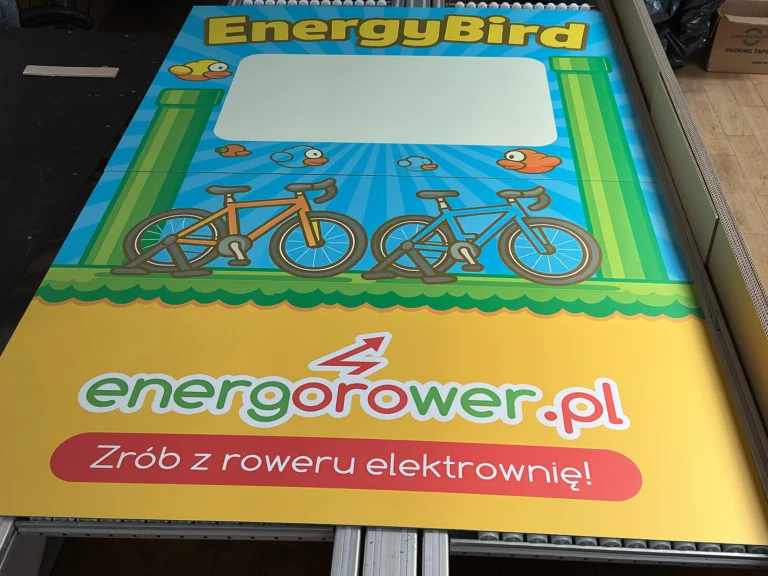 EnergyBird – energorower.pl, tablice i szyldy reklamowe