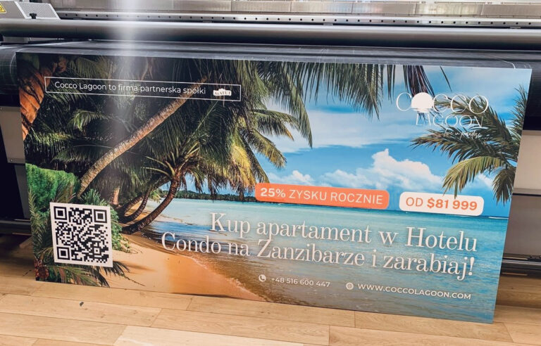 Druk szyldy PCV