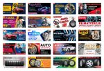 Galeria wykonanych banerów wielkoformatowych – motoryzacja