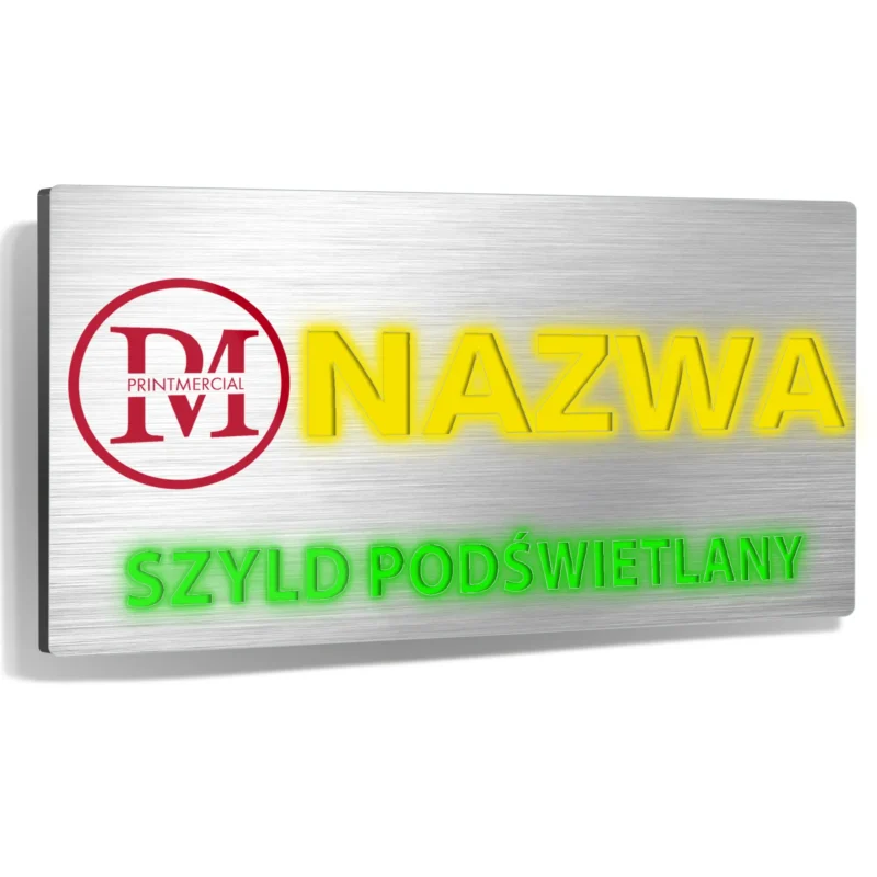 Srebrny szczotkowany