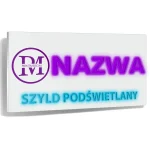Szyld podświetlany z dibondu - obrazek 2