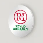 Szyld podświetlany okrągły