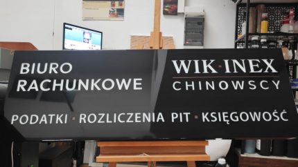 Kaseton reklamowy z dibondu na wymiar - obrazek 21