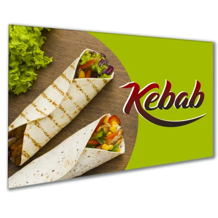 szyld kebab tortilla jedzenie fast food reklama lokalu