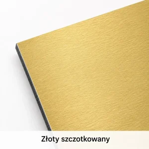 Złoty Szczotkowany