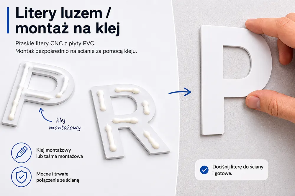 Litery luzem