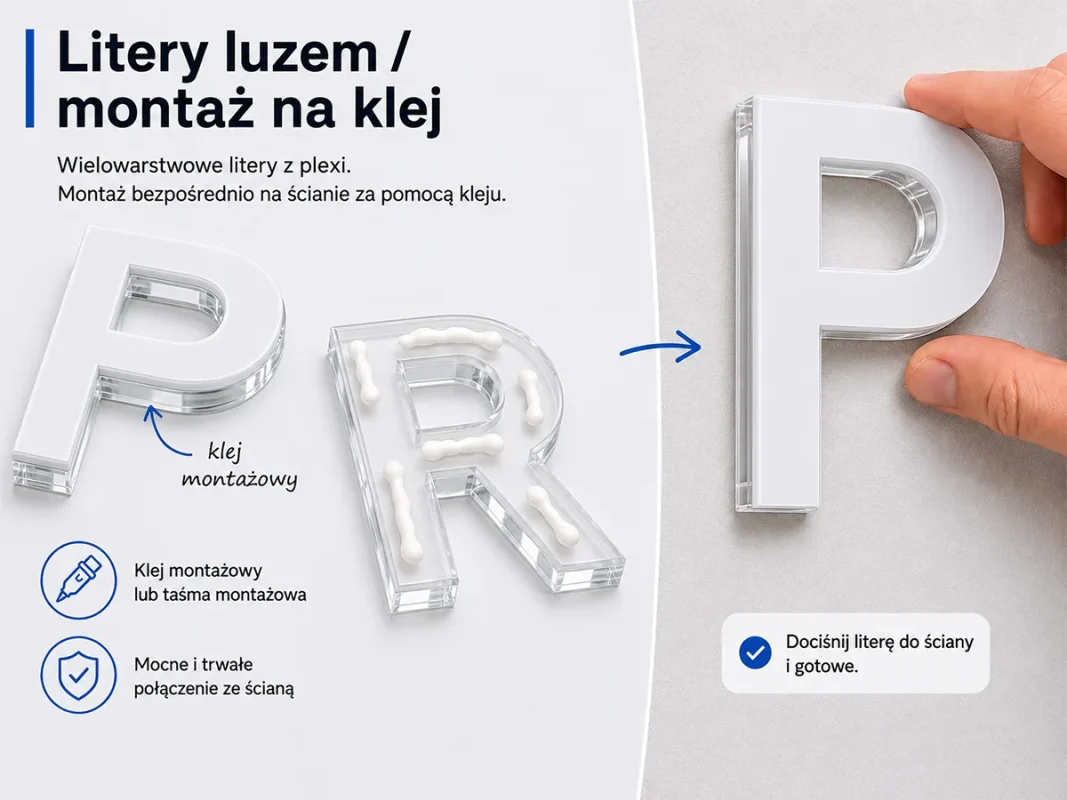 Litery luzem